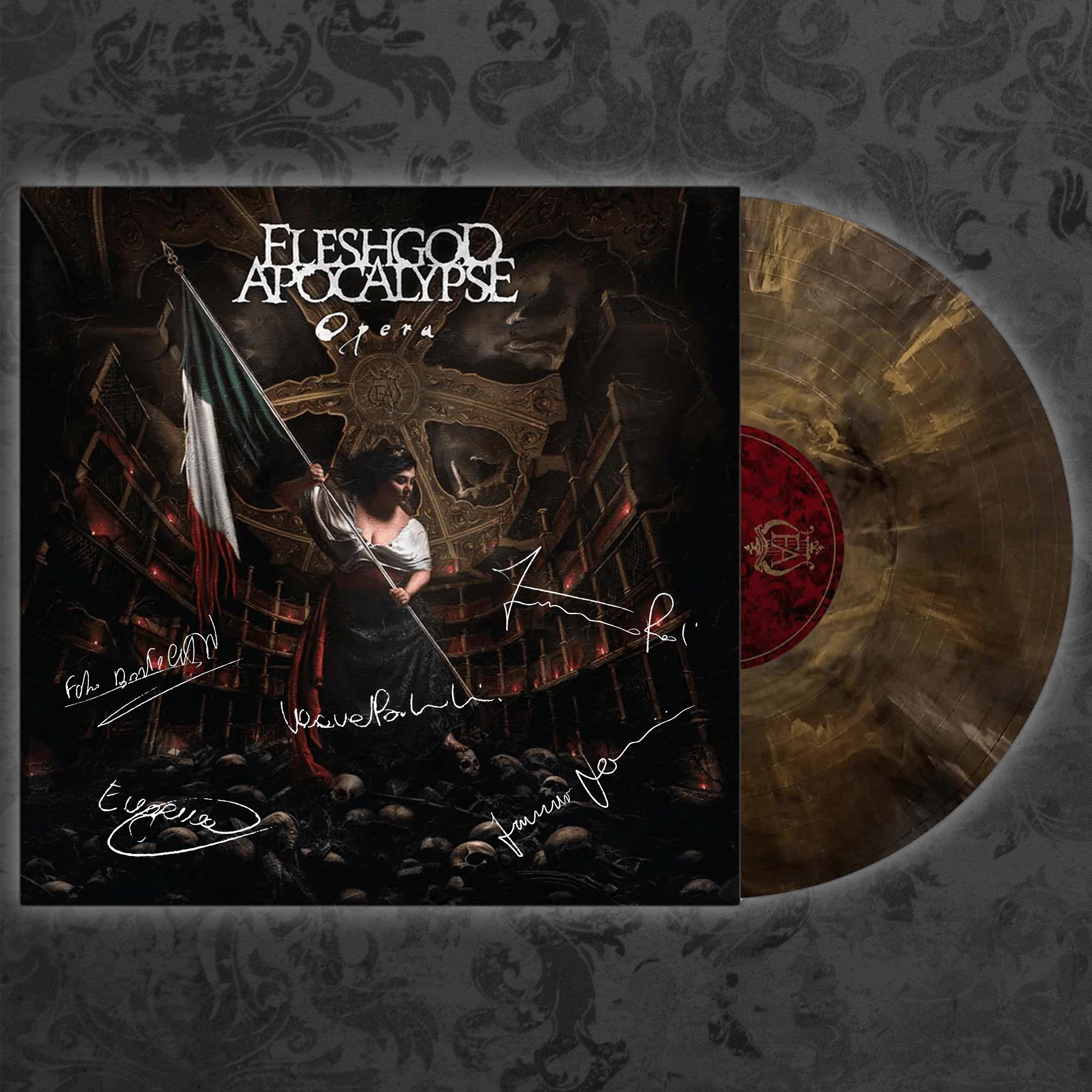 ◎4枚セット【FLESHGOD APOCALYPSE】1st〜3rd/1stEP Audio: Fleshgod Apocalypse – The Fool - Ghost Cult
